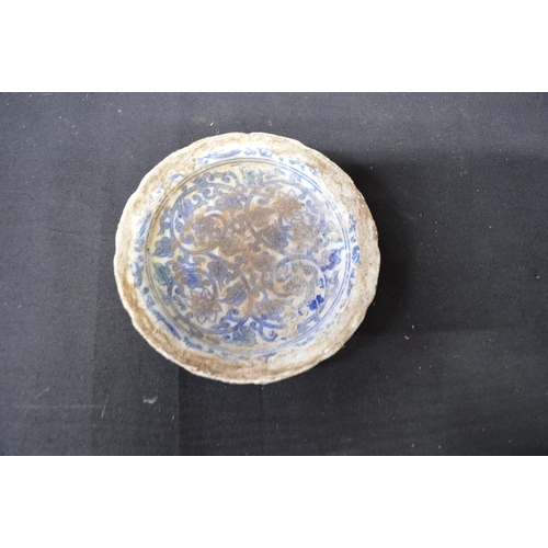 278 - Group of Oriental items to include: Famille Rose converted oil lamp - 19.25