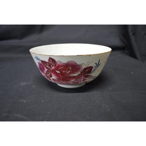 278 - Group of Oriental items to include: Famille Rose converted oil lamp - 19.25