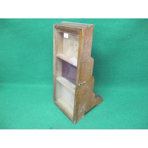 362 - Wood and glass shop counter top cigar display and dispensing case - 10