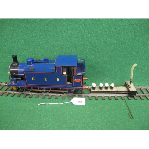 410 - Gauge 1 Aster Made For Fulgurex live steam 0-6-0 side tank locomotive No. 335 in Great Eastern Railw... 