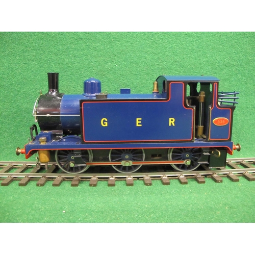 410 - Gauge 1 Aster Made For Fulgurex live steam 0-6-0 side tank locomotive No. 335 in Great Eastern Railw... 