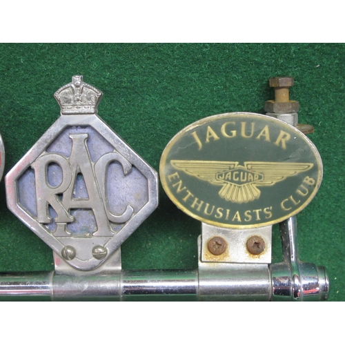 74 - Chromed badge bar with mountings - 17