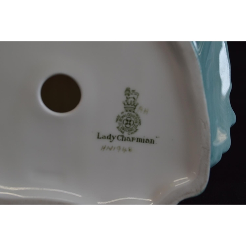 125 - Group of five Royal Doulton figures to comprise: Secret Thoughts HN2382, Jennifer HN3447, Lady Charm... 