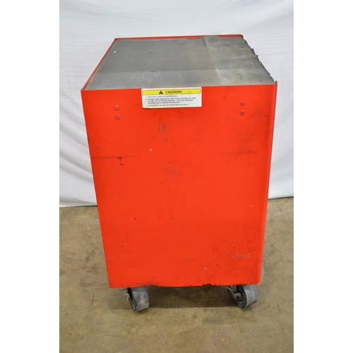 18 - Snap-On four drawer tool cabinet on wheels - 68cm x 50cm x 80cm tall