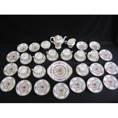 206 - Paragon Tree of Kashmir pattern tea and dinner service to comprise: three circular lidded tureens, 3... 