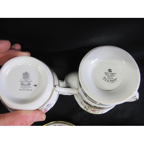 206 - Paragon Tree of Kashmir pattern tea and dinner service to comprise: three circular lidded tureens, 3... 