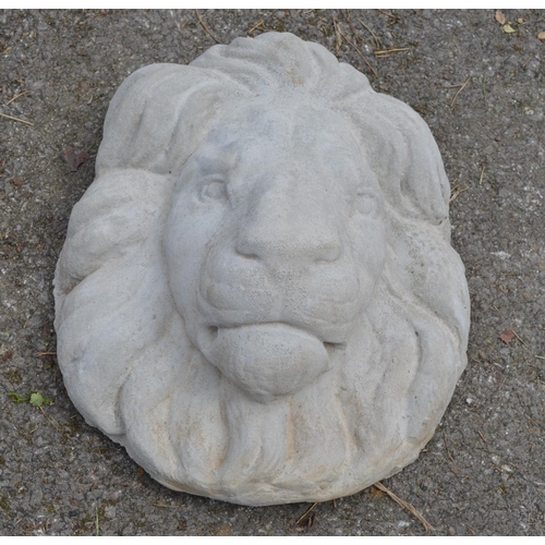 104 - Lions face mask - 33cm x 39cm tall