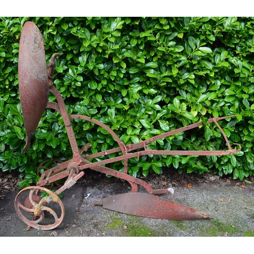 225 - Horse drawn reversible plough