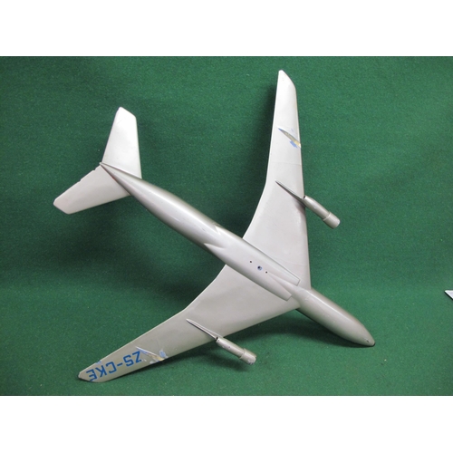 102 - 1960's Travel Agents model of a Trek Lugdiens four engined airliner - wingspan 34.5