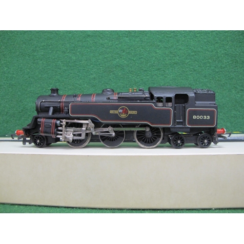 332 - Boxed 1967-1984 Triang/Wrenn OO scale W2218 2-6-4 Standard 4MT No. 80033 in matt late BR lined black... 