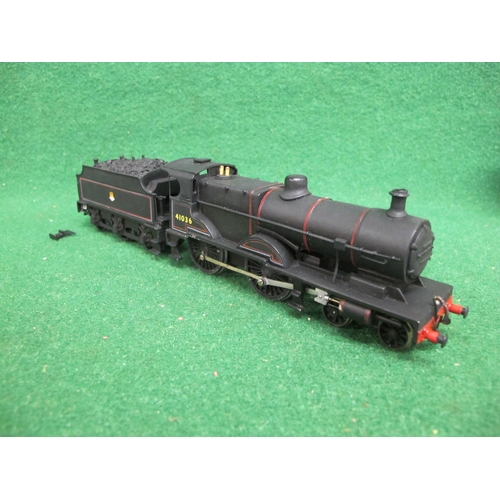 336 - All metal, possibly Gem, kit built OO scale motorised model of Compound 4-4-0 tender locomotive No. ... 