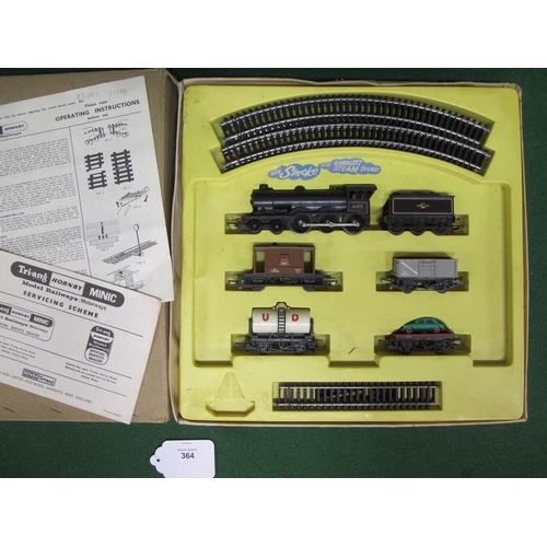 364 - 1970/1971 Triang/Hornby OO scale RS601 train set featuring B12 4-6-0 tender locomotive No. 61572, th... 