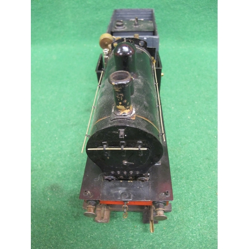 372 - Gauge 1 live steam 0-4-0ST with L&NWR Crewe Works 793 cabside plates.  Finished in lined black liver... 