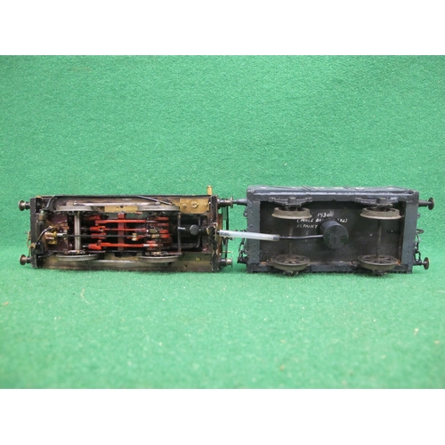 372 - Gauge 1 live steam 0-4-0ST with L&NWR Crewe Works 793 cabside plates.  Finished in lined black liver... 