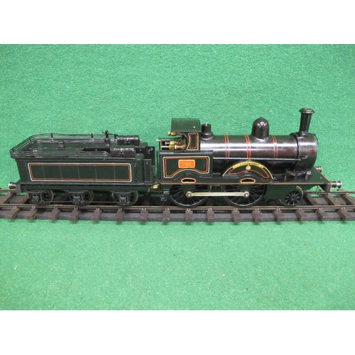 374 - Gauge 1 live steam spirit fired model of L&NWR Precursor Class (Jumbo) 2-4-0 tender locomotive No. 7... 