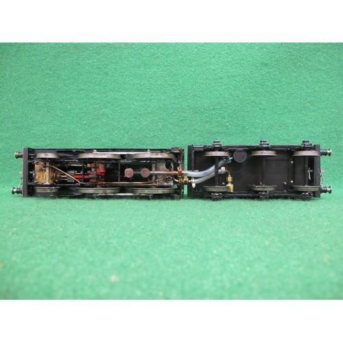 374 - Gauge 1 live steam spirit fired model of L&NWR Precursor Class (Jumbo) 2-4-0 tender locomotive No. 7... 