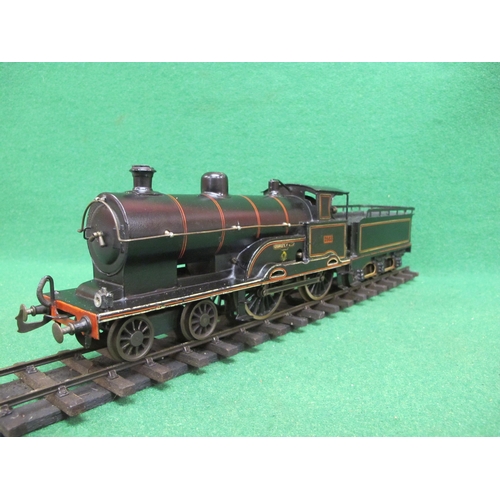 375 - Possibly Bing for Bassett-Lowke Gauge 1 clockwork 4-4-0 tender locomotive No. 2663 George The Fifth ... 