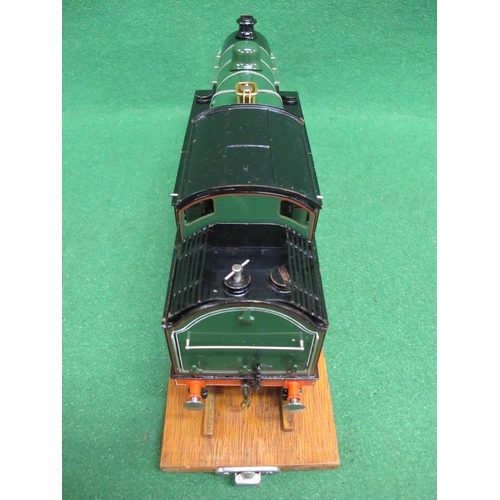 378 - Gauge 1 live steam spirit fired model of a Robinson A5 4-6-2 inside cylinder tank engine No. 168 in ... 