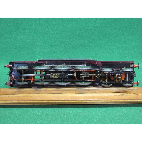 378 - Gauge 1 live steam spirit fired model of a Robinson A5 4-6-2 inside cylinder tank engine No. 168 in ... 