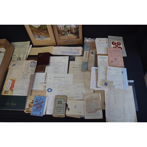180 - Quantity of ephemera to include: trespassers sign, Sussex Police transfer sticker, For Pete's Sake p... 