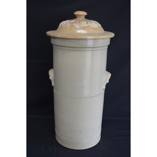 204 - Pasteur stoneware (Safe Water) filter - 59cm tall together with a Cheavins Saludor (Safe Water) filt... 