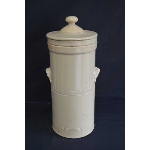 204 - Pasteur stoneware (Safe Water) filter - 59cm tall together with a Cheavins Saludor (Safe Water) filt... 