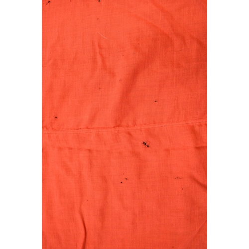 205 - Group of three flags to comprise: Union Flag/Jack with white border - 227cm x 117cm, Union Flag/Jack... 