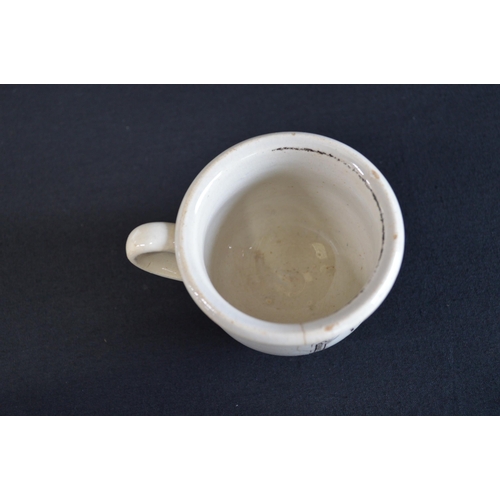 207 - Three ceramic pie funnels together with a ceramic Baird & Tatlock tray, teacup and toothbrush holder... 