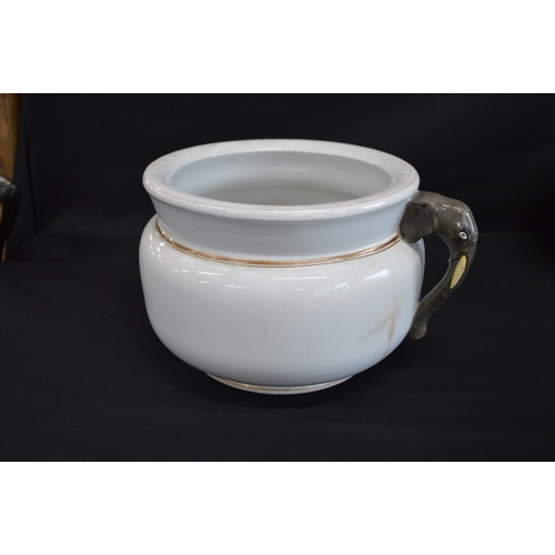 211 - Group of five various chamber pots