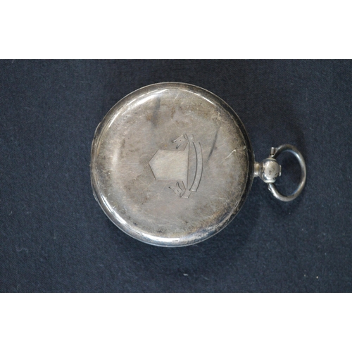 231 - Silver cased pocket watch by William Philcox together with a gold plated pocket watch by A Goldman