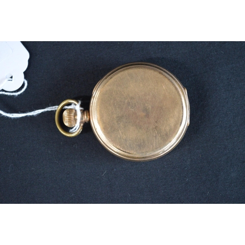 231 - Silver cased pocket watch by William Philcox together with a gold plated pocket watch by A Goldman