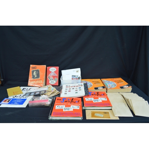 233 - Stamp collection to comprise of Great Britain and world stamps to include seven Penny Reds etc