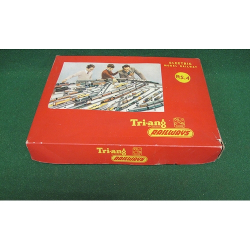 165 - 1961 boxed Triang OO scale train set RS.4 containing: Jinty 0-6-0T No. 47606, Open and Closed wagons... 