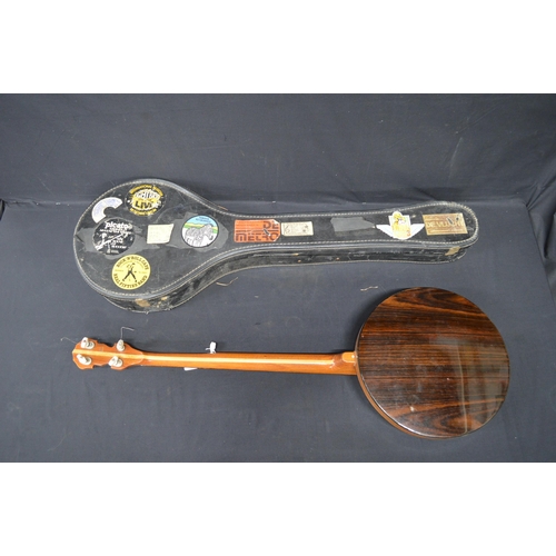 182 - Un-named banjo in hard case