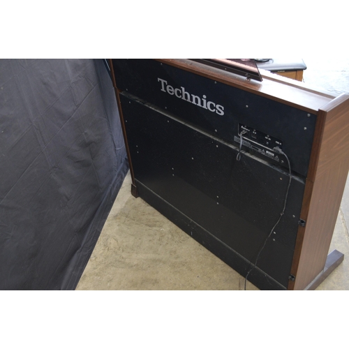 23 - Technics electronic organ Model SX-EN2 with power cable and stool - 107cm x 44cm x 89cm tall (Sold a... 