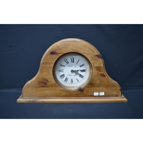 27 - Two clocks to comprise: a Smiths Sectric electric wall clock with Roman Numerals and a battery opera... 