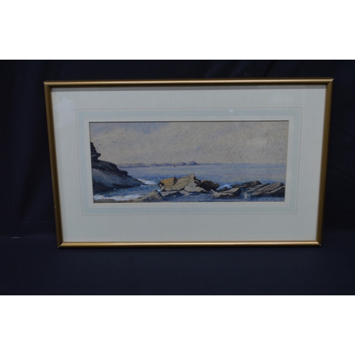 79 - L Tylor Lobley, three early 20th century watercolours of fishing boats - largest 35cm x 25cm, mounte... 