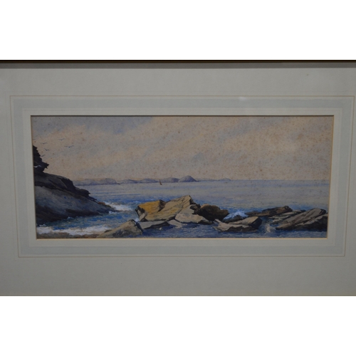 79 - L Tylor Lobley, three early 20th century watercolours of fishing boats - largest 35cm x 25cm, mounte... 