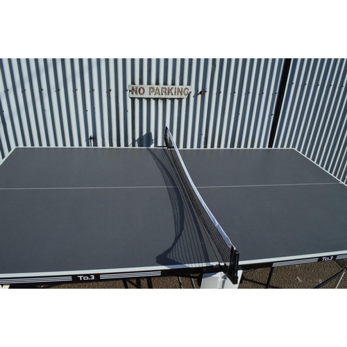 11 - Addidas folding table tennis table and accessories