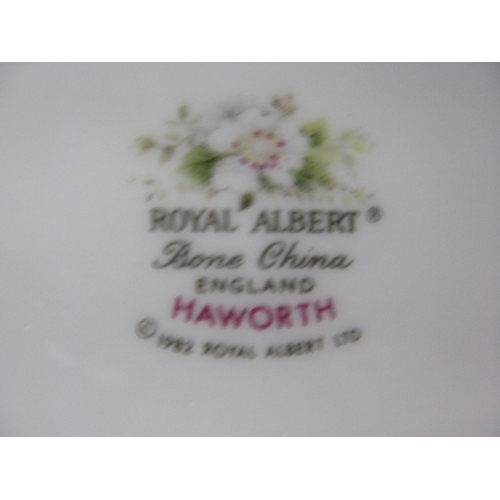 101 - Royal Albert Haworth part tea and dinner ware to comprise: thirteen tea cups, nine coffee cups, ten ... 