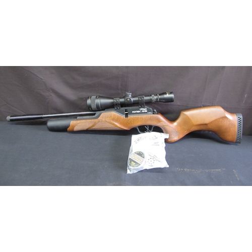104 - Walther Rotex RM8 air rifle made in Germany, Serial No. R0002695 with Optisan Cobra 3-9 x 42 AO scop... 