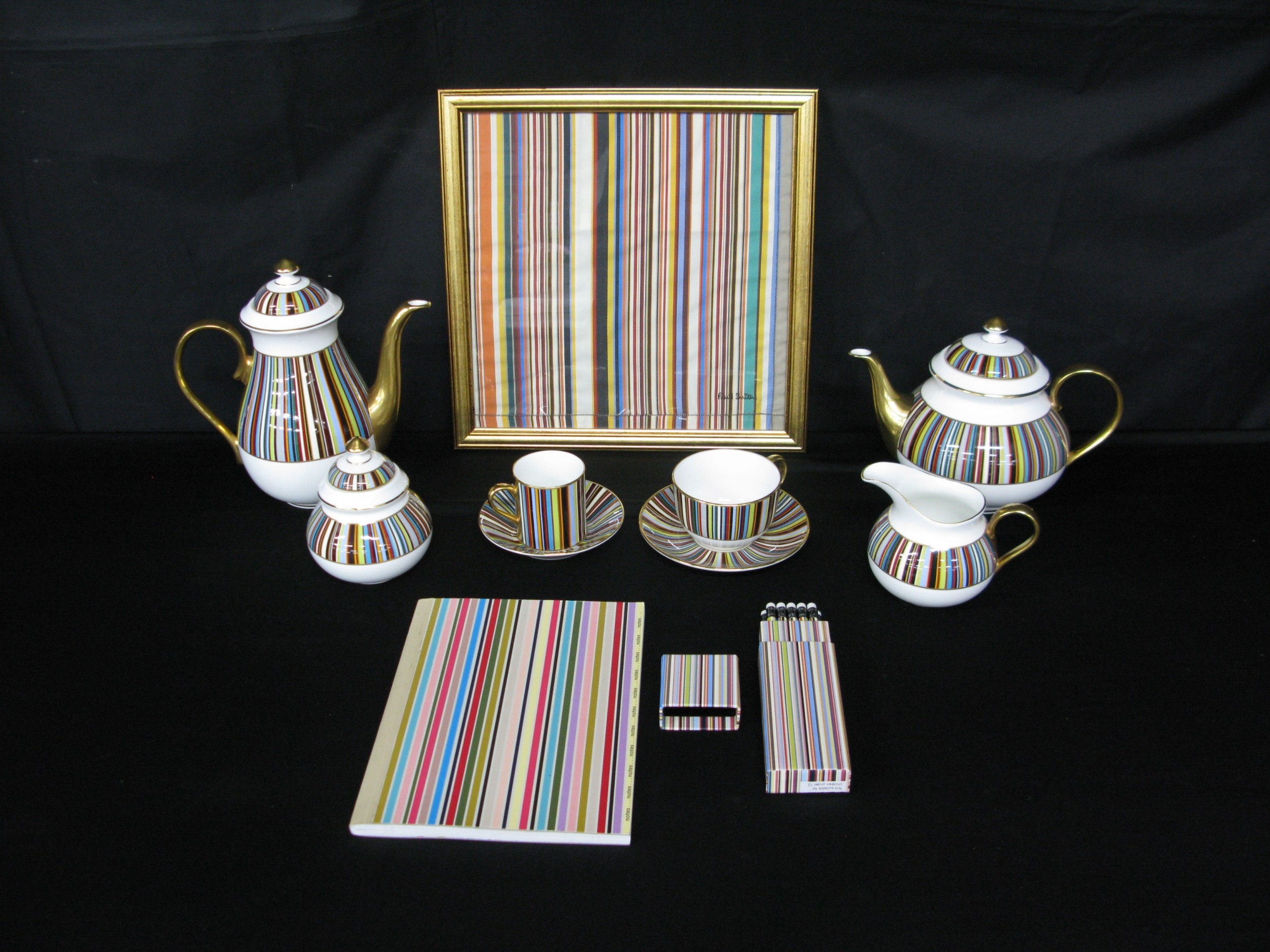 Paul Smith for Thomas Goode one person tea and coffee set to comprise ...