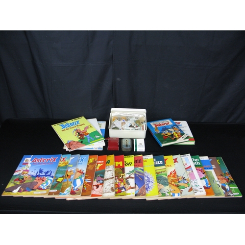 78 - Twenty four Asterix comic books to include: five hardback published by Hodder & Stoughton together w... 