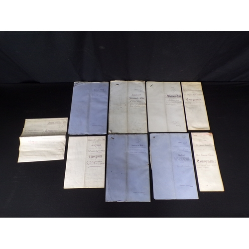 92 - Quantity of indentures to include 19th and 20th century