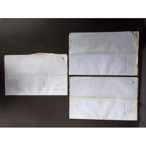 92 - Quantity of indentures to include 19th and 20th century