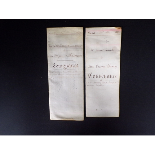 92 - Quantity of indentures to include 19th and 20th century