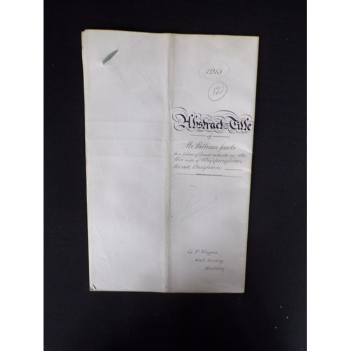 92 - Quantity of indentures to include 19th and 20th century