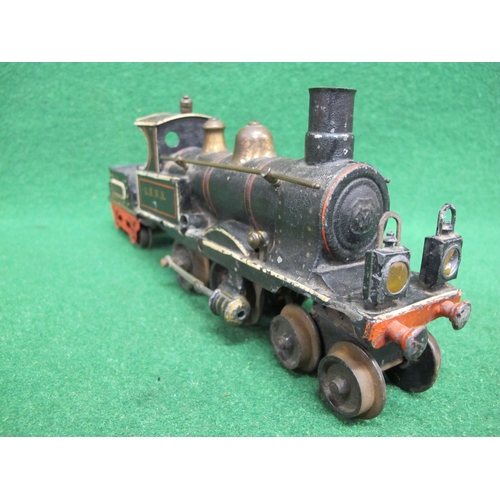 Box of early O gauge to comprise: Marklin clockwork 4-4-0 tender ...