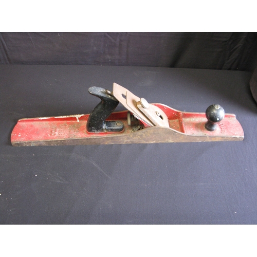 108 - Two boxes of assorted tools to include: Rapier No. 700 plane, brass back tenon saws and oil stores e... 
