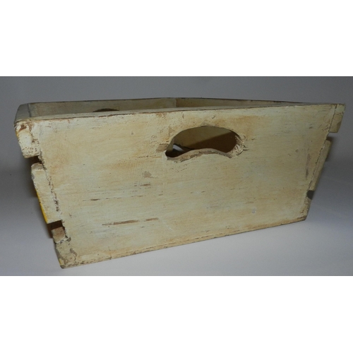 100 - Two large wooden boxes , lymington and french one 